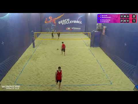 16:55 I. Skrynnik / K. Borshchenko - D. Kharchenko / V. Kraievskyi 06.03.2023 | Winners Beach Volley