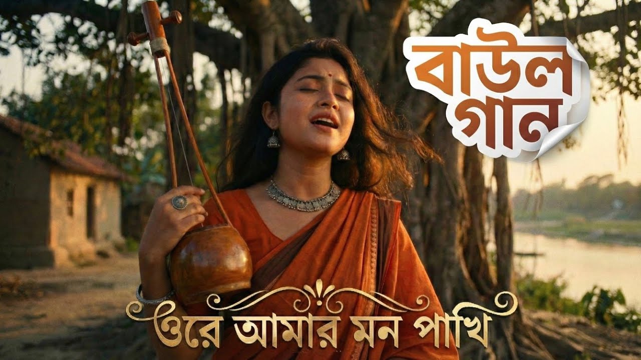 ওরে আমার মন পাখি | Bengali Baul Folk Song | Heart Touching Bangla Folk |