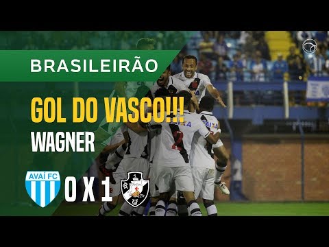 GOL (WAGNER) - AVAÍ X VASCO - 11/10 - BRASILEIRÃO 2017