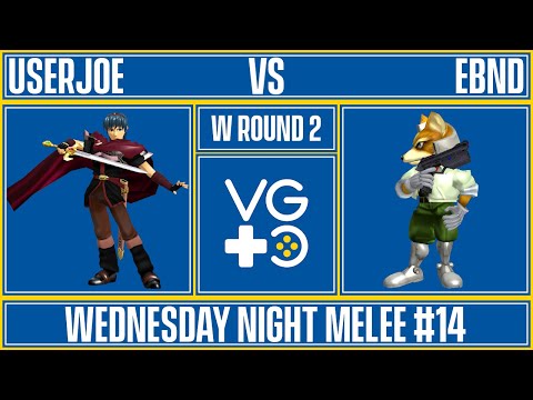 Wednesday Night Melee #14 - Winners Round 2 - UserJoe (Marth) vs. EBND (Fox)