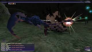 FFXI retail - DRG/BLU Solo exp; Crawlers Nest