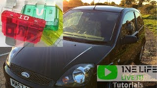 Ford Fiesta - Fuse Box Location MK 6
