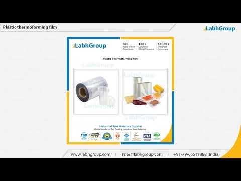 PVC Round Plastic Thermoforming Film Roll for Packaging, Thickness: Up to 0.3 mm