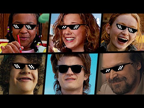 TOP 10 MELHORES PATADAS E MITAGENS DE STRANGER THINGS | #2