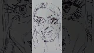Portrait of Emily Blunt - #cartoons #emilyblunt #shorts #portraitdrawing #howtodraw #drawings #draw