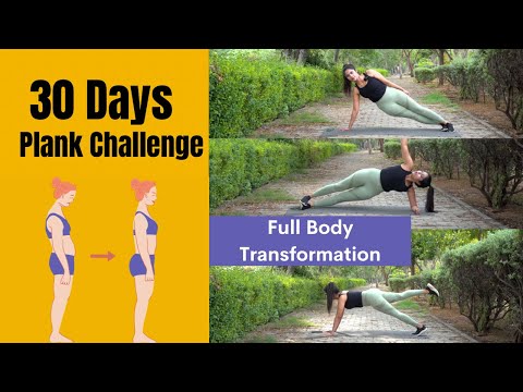 30 Days Plank Challenge | Lose Upto 5kgs | Full Body Transformation at home | Somya Luhadia