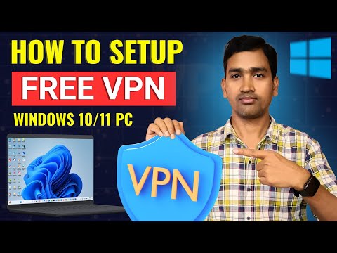 How To Add FREE VPN On Windows | Laptop me vpn kaise lagaye | PC VPN