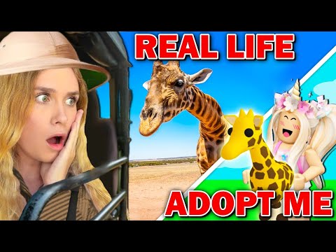 Animals I See In REAL LIFE I Get For *FREE* In Adopt Me! (Roblox)