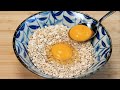 If you have 1 cup of oats and 2 eggs, make this 5 minutes recipe for breakfast