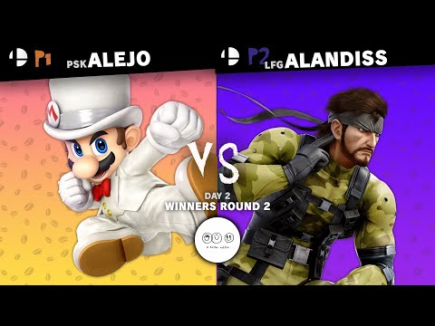 [WR2] PSK|ALEJO (MARIO) VS LFG|ALANDISS (SNAKE) DAY 2 SSBU TOURNAMENT BY EL TALLER COFFEE