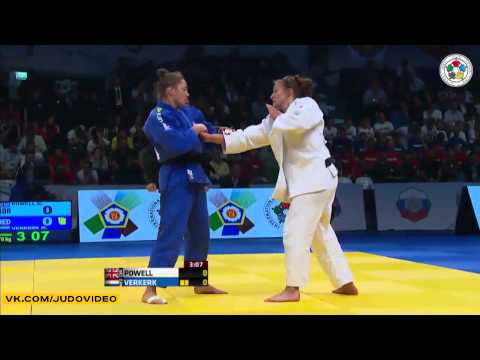 2013 Grand Slam Moscow (-78kg Bronze) VERKERK Marhinde (NED) - POWELL Natalie (GBR)