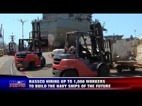 KUSI-SD: NASSCO Teams Up With City College to Fill Shipbuilding Jobs