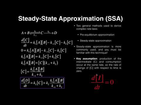 Kinetics: The Steady-State Approximation