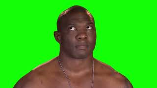 Shelton Benjamin thinking green screen
