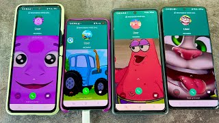 Fake Calls & Fake WhatsApp Moke View | Incoming Call Four Phones Samsung Galaxy Z Flip 3