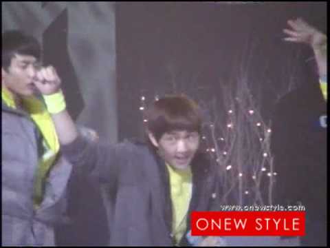Fancam 081205 SHINee Onew MUSIC BANK[ONEW STYLE]