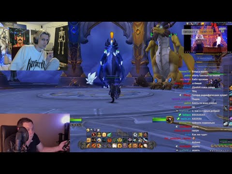 xQc reacts to Ukrainian streams WoW while Russia attacks his city