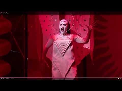 Die Zauberflote.  Queen of the Night sung by Kathryn Lewek