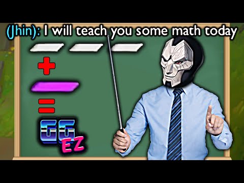 JHIN TEACHES YOU MATH ON SUMMONERS RIFT