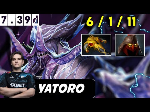 Yatoro Faceless Void Safelane  - Fissure Universe 2025 Dota 2 Pro player Gameplay