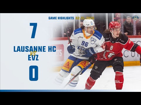 Game Highlights: Lausanne HC vs EVZ 7:0
