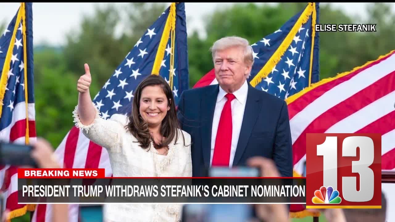 President Trump withdraws Stefanik's cabinet nomination