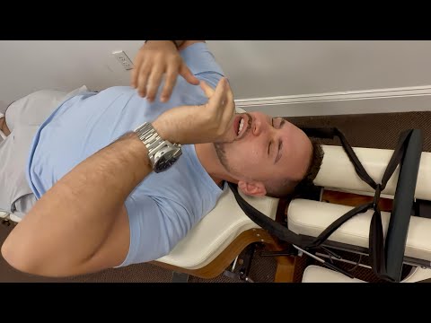 Y-STRAP Neck Crack SHOOK His WHOLE BODY!! 😱