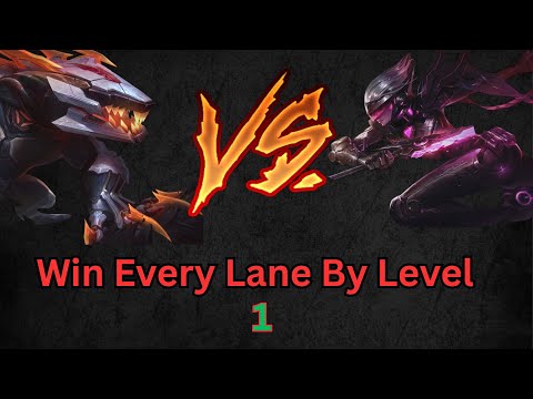 Win Toplane By Level 1 By Doing This On Fiora