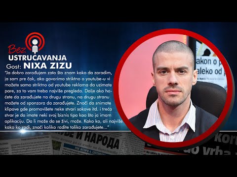 BEZ USTRUČAVANJA-Nixa Zizu: Mnogi YouTuberi se snimaju kako kupuju nova kola, stan, a to je sve laž!