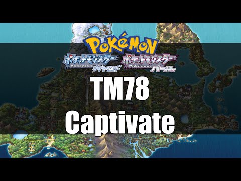 Pokemon Diamond & Pearl - Where to get TM78 Captivate