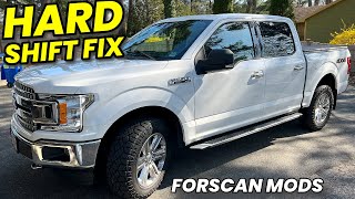 Fixing a Hard Shifting F150! | FORScan Mods
