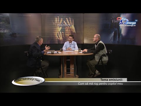 Inregistrarea emisiunii in direct Calea adevarul si Viata - Cum sa ne rugam pt copii