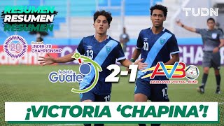 Resumen y goles | Guatemala 2-1 Aruba | CONCACAF Sub 20 | TUDN
