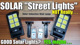 OUTERMAN LED Solar Street Lights | Patio Lights