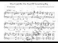 Oscar Peterson Trio - This Could Be The Start Of Something Big [Transcription] + PDF File