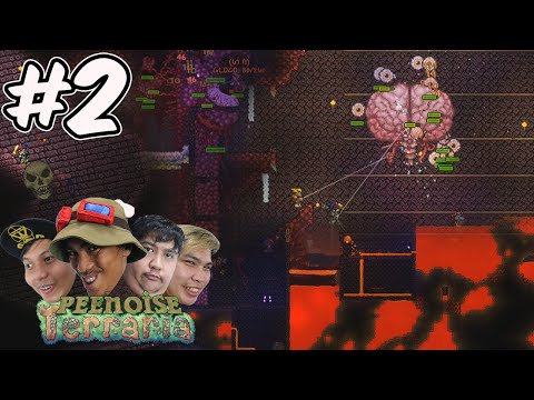 Brain of Cthulhu | PEENOISE PLAY TERRARIA #2 - FUNNY SURVIVAL MOMENTS (FILIPINO)