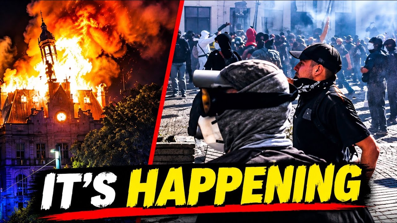 FRANCE PROTESTS TURN VIOLENT | WHOLE CITY ON FIRE!