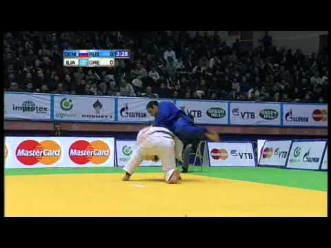 Judo World Masters in Baku 2011:   -90kg semi final DENISOV, Kirill (RUS) -  ILIADIS, Ilias (GRE)