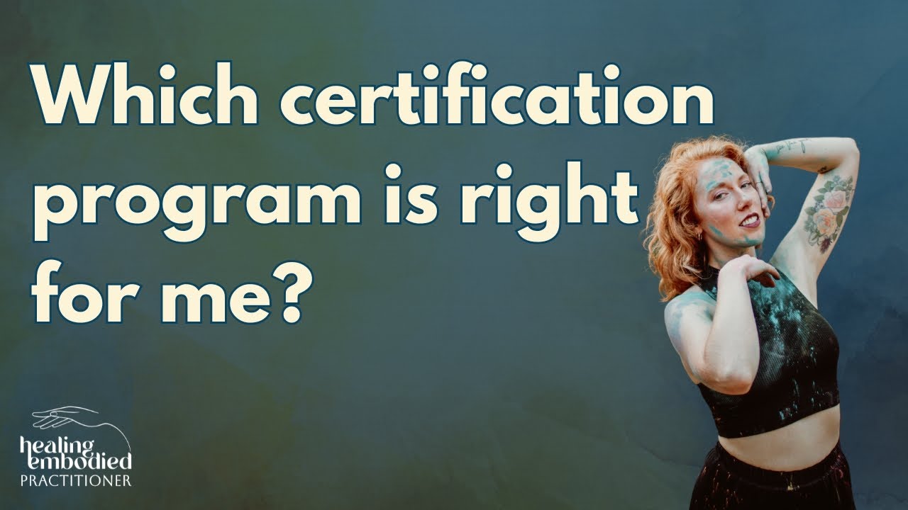 Which somatic coaching certification program is right for me?
