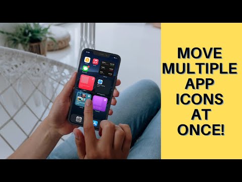 How to Move Multiple App Icons at Once in iOS 15 on iPhone (2022)