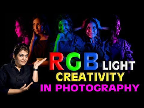 COLORFUL Lighting Creative Photography Techniques |EXCATLY How to USE RGB LED LIGHTS Practically