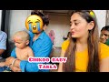 👶We Cut Long Hairs of chikoo Baby 😍 Lifes 1st Mundan Function 😍 Bindass Kavya Vlogs
