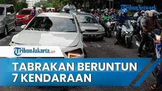 Mercy Tabrak 6 Kendaraan di Jalan Prapanca Raya, Polisi Sebut Sopir Terserang Epilepsi
