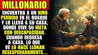 MILLONARIO Encuentra Un NIÑO PERDIDO Y Lo Lleva a Su Casa. Cuando Regresa, Lo Que Ve Lo Hace Llorar