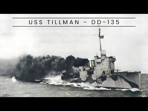 USS Tillman DD-135 (Destroyer)
