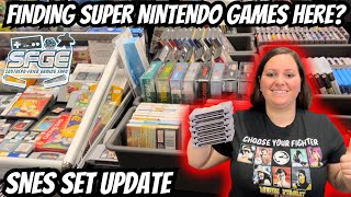 Finding Super Nintendo Games At Southern-Fried Gaming EXPO! SNES SET 412/721