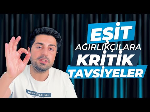 Eşit Ağırlıkta Derece Yapmanın Sırrı!