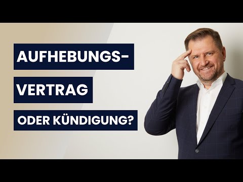 Is a termination agreement a dismissal? | Lawyer Ansgar Dittmar