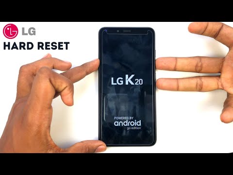 LG K20 Hard Reset [Remove Screen Lock]