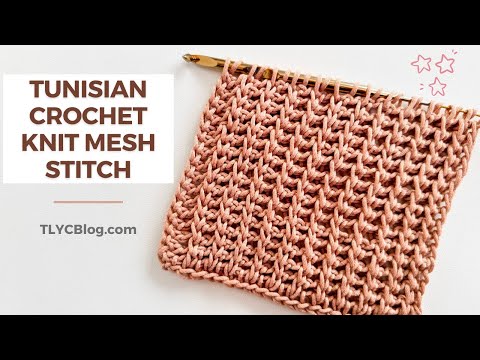 HOW TO Tunisian Crochet in the Round TiTR Easier Than It Looks